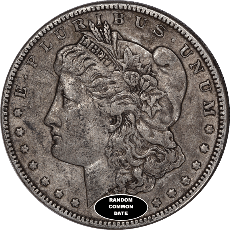 1878-1904 Morgan Silver Dollar $1 Uncertified XF+ Extra Fine