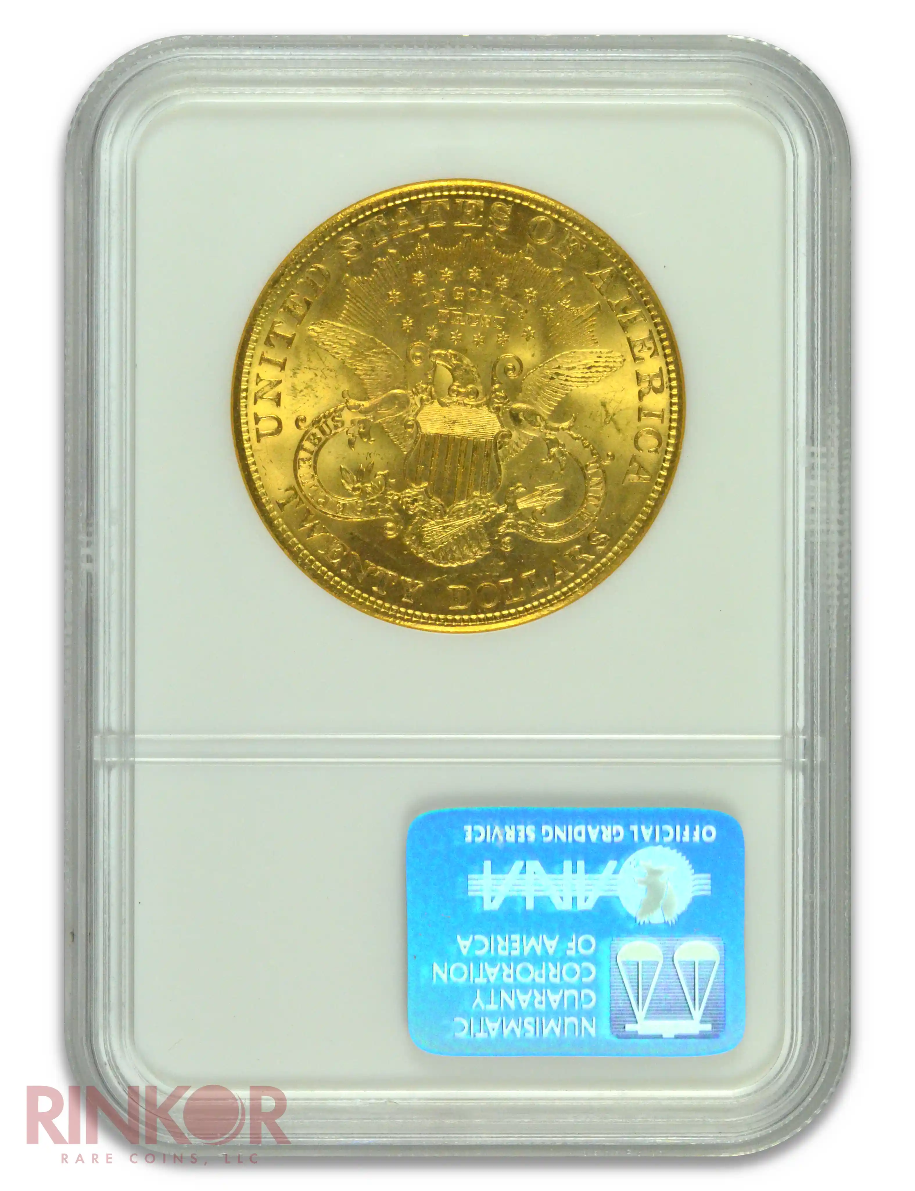 1904 $20 Liberty Head NGC MS 63