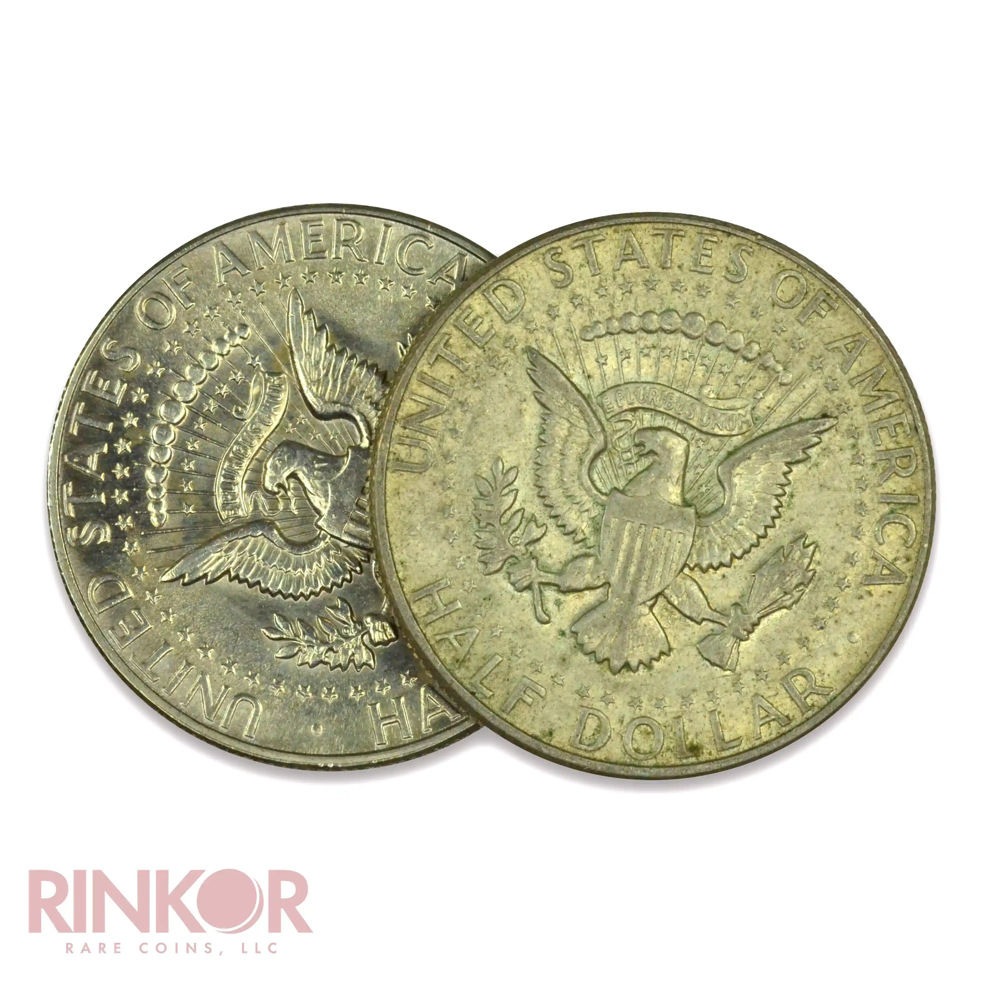 $1 Face Value of 40% US Silver Half Dollar Circulated Condition