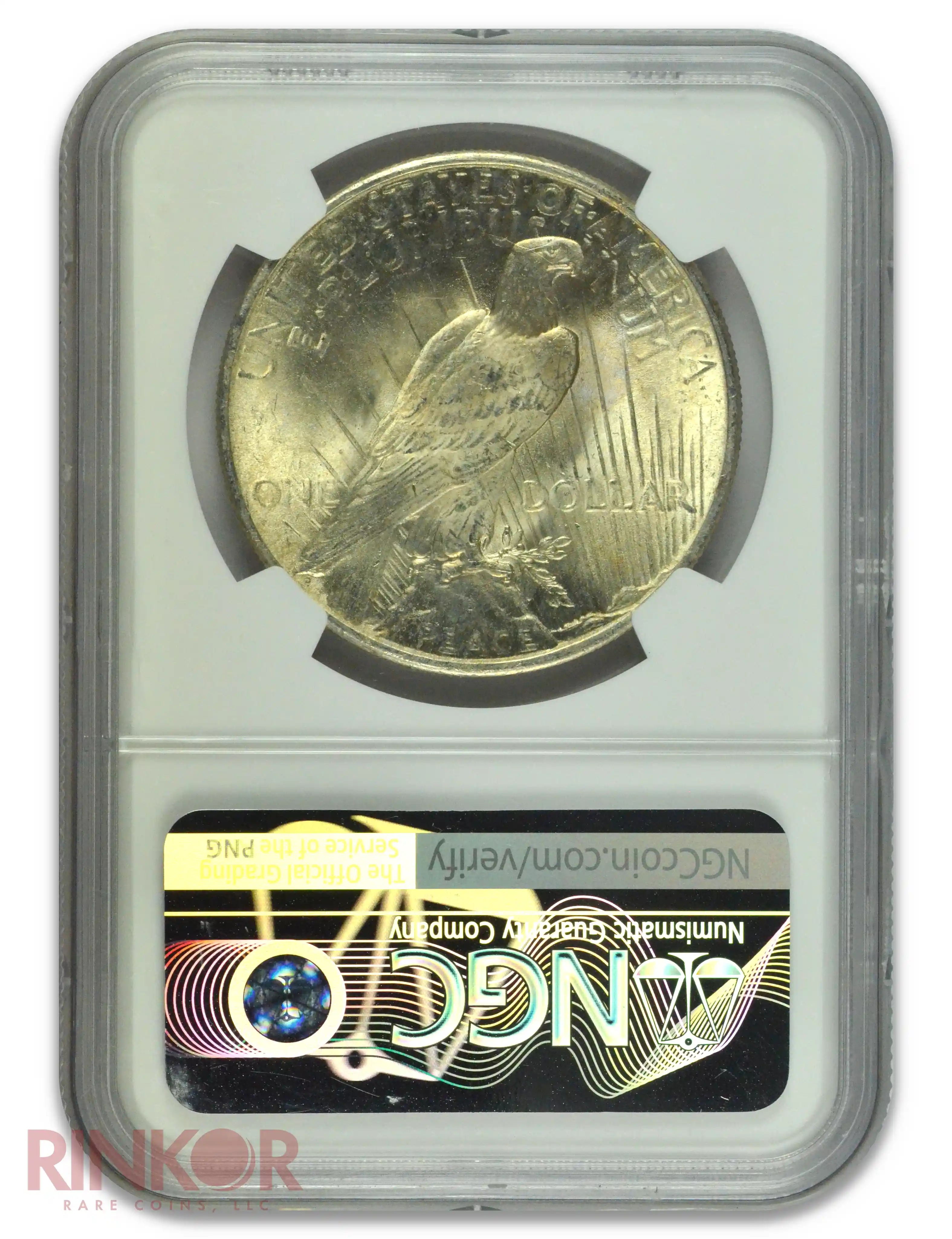 1925 $1 NGC MS 66+