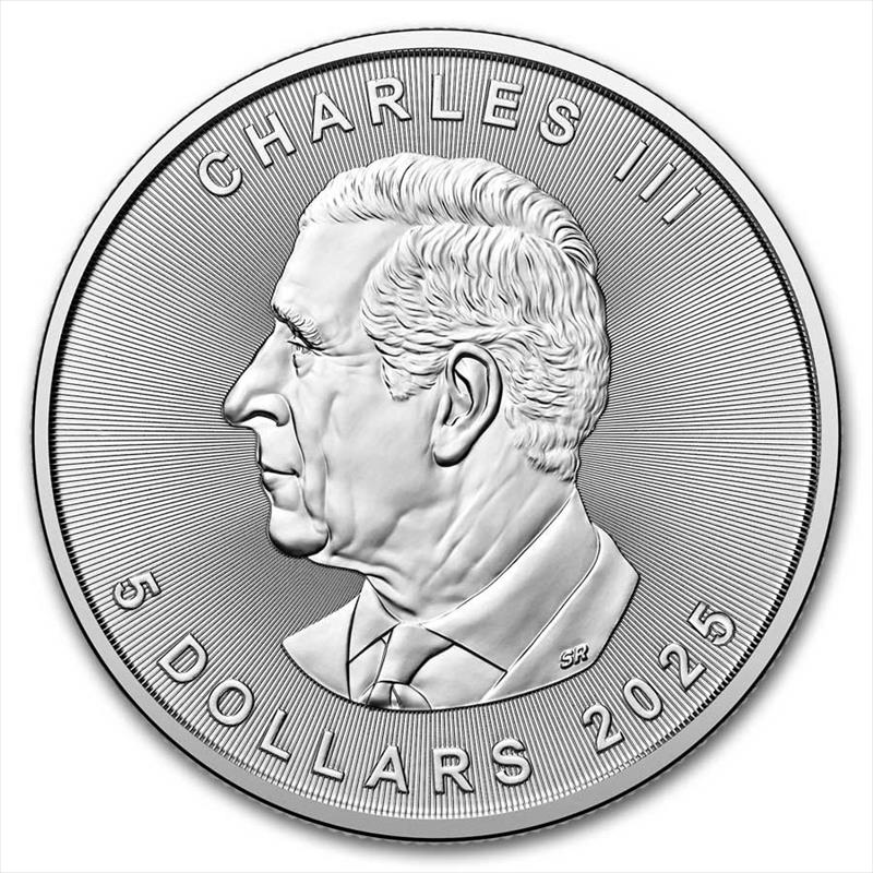 2025 $5 Canadian Silver Maple Leaf BU