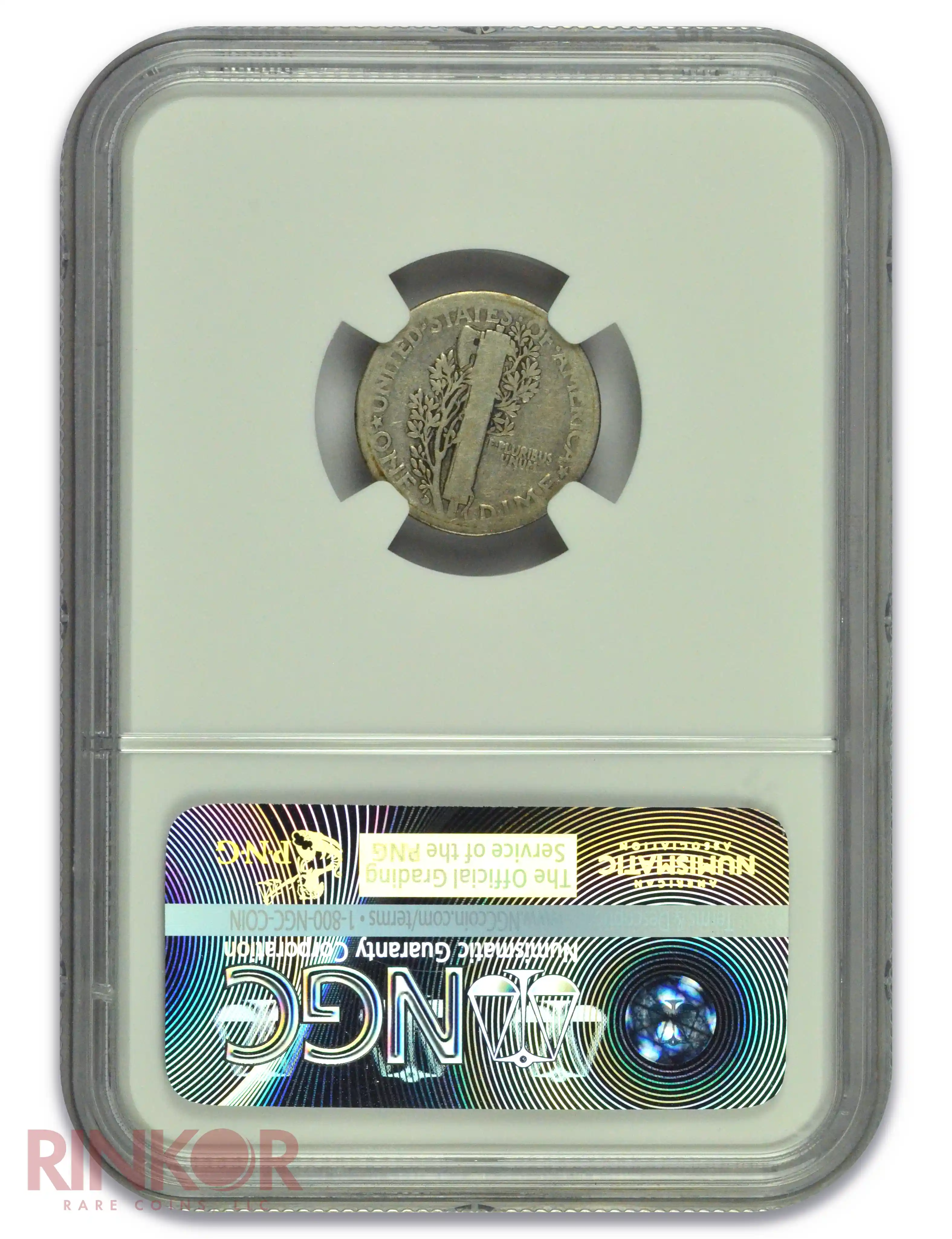 1916-D Mercury Dime NGC AG-3