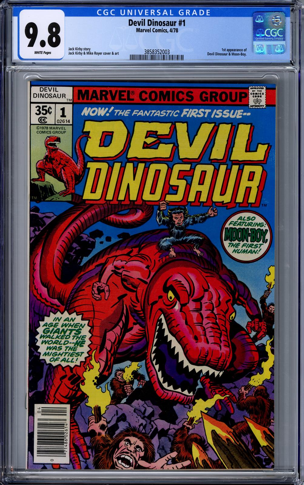Devil Dinosaur #1 (Marvel, 1978) 