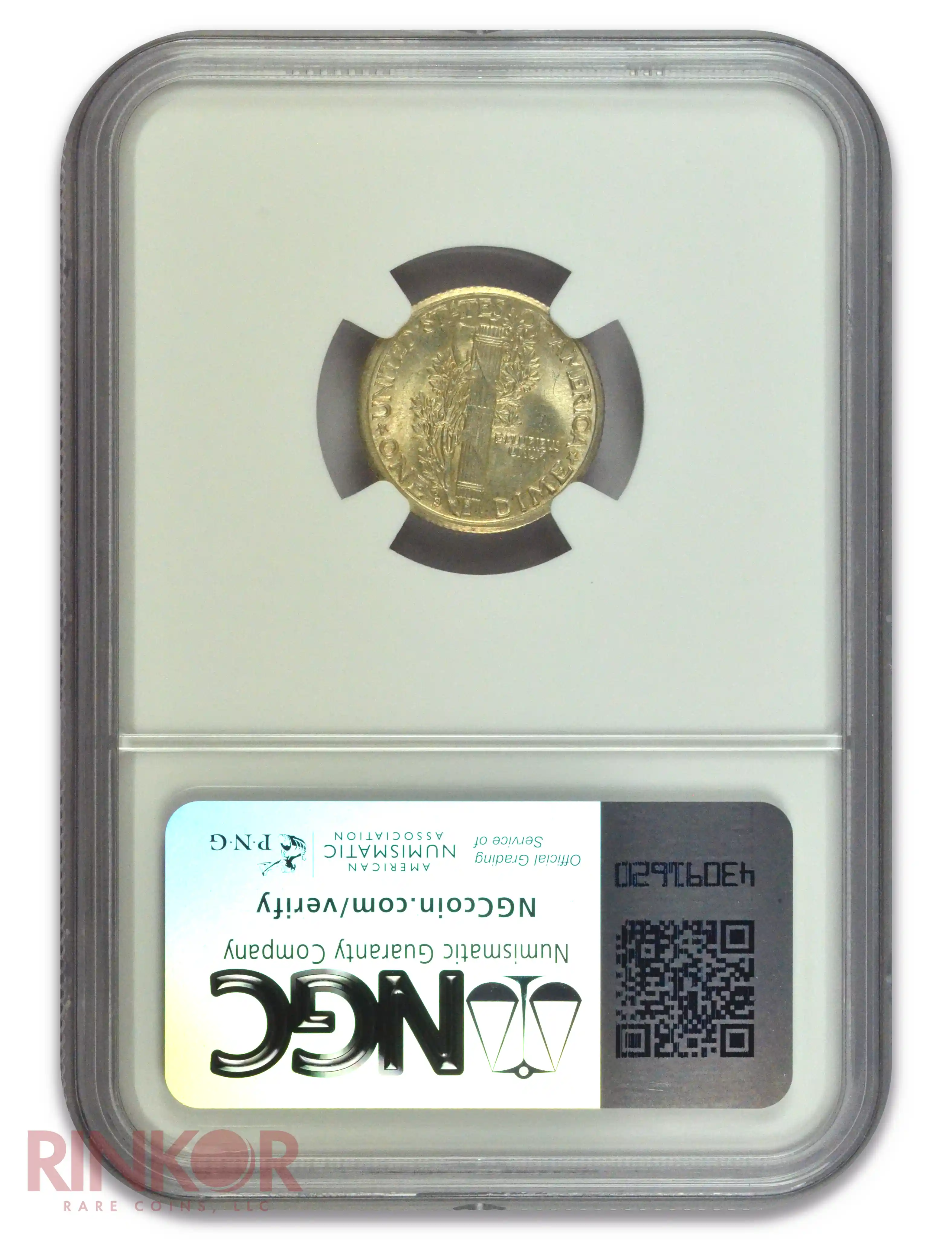 1924-S Mercury Dime NGC MS 63
