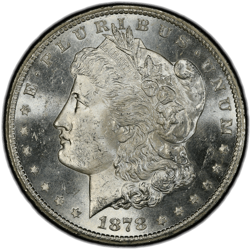 1878-CC $1 PCGS MS 63 CAC