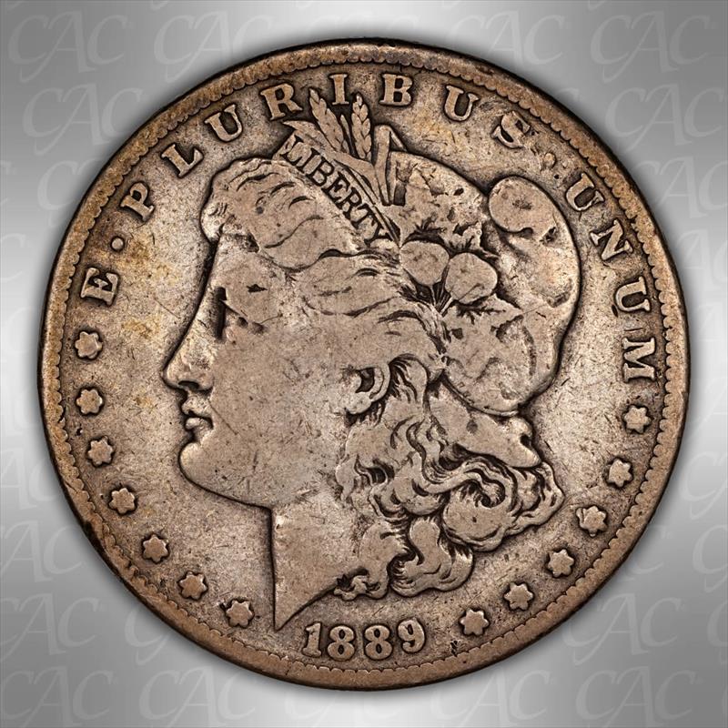 1889-CC $1 CACG VG8 