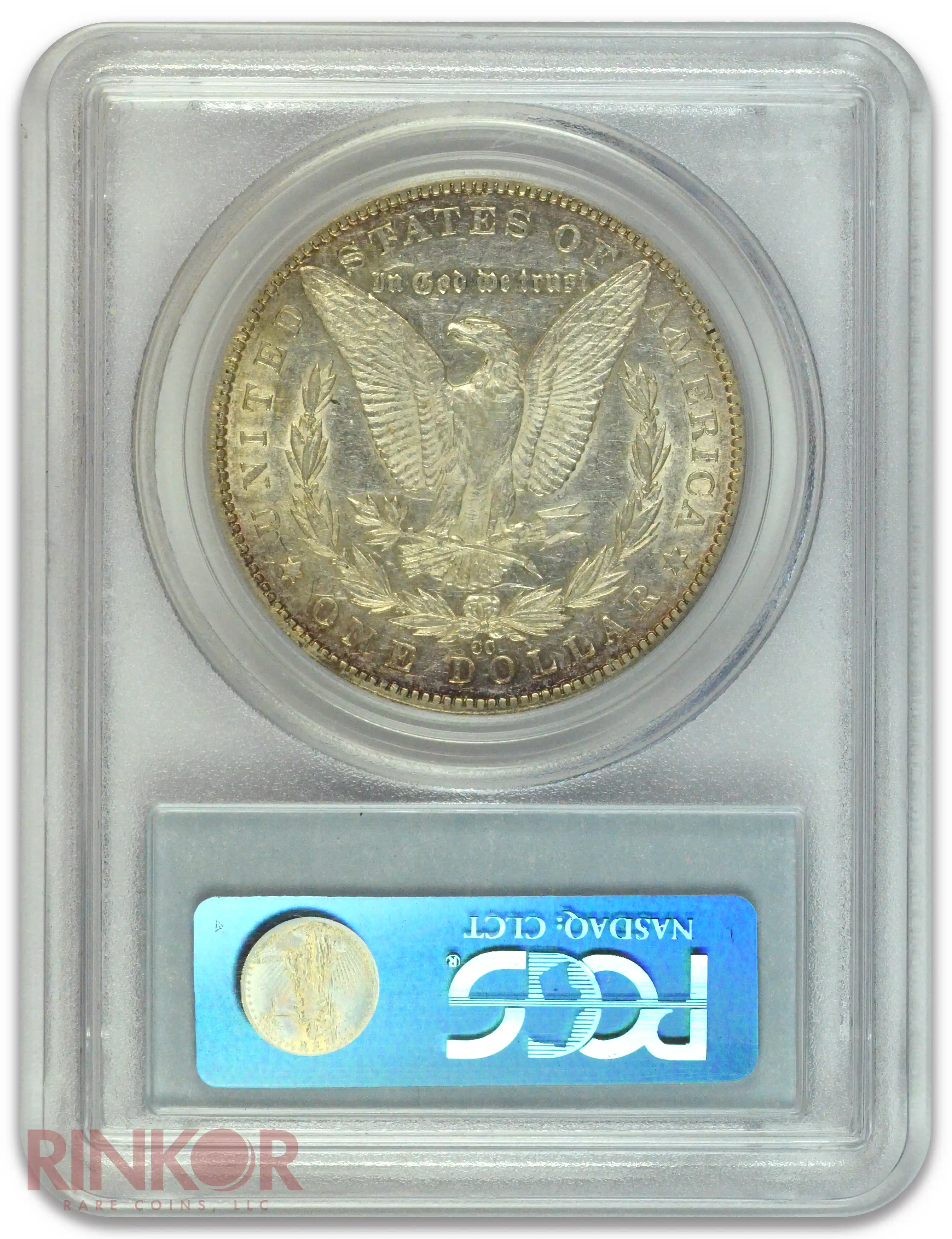 1889-CC $1 Morgan Dollar PCGS AU-50