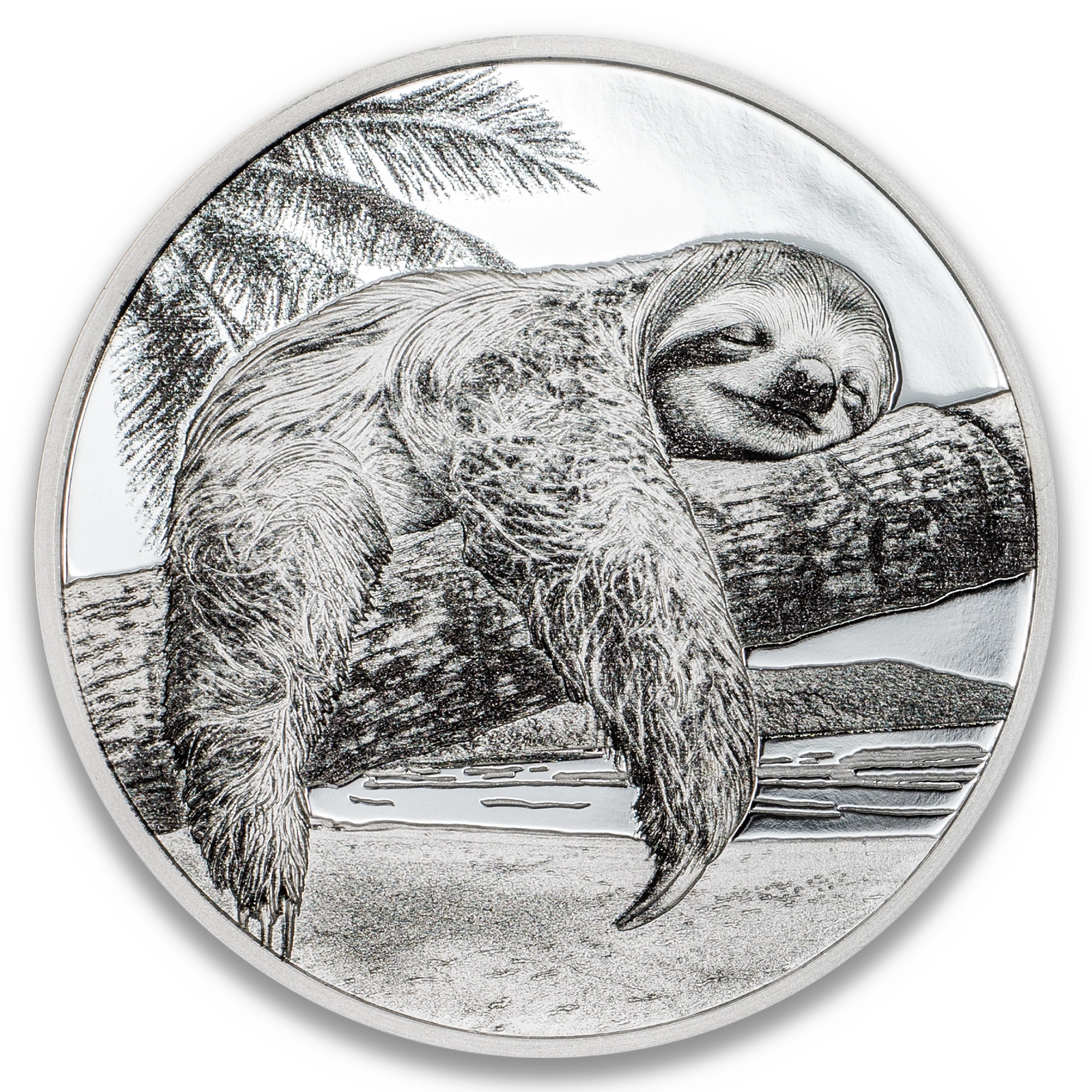 2026 Cook Islands Seven Deadly Sins - Sloth 1oz Silver Coin 