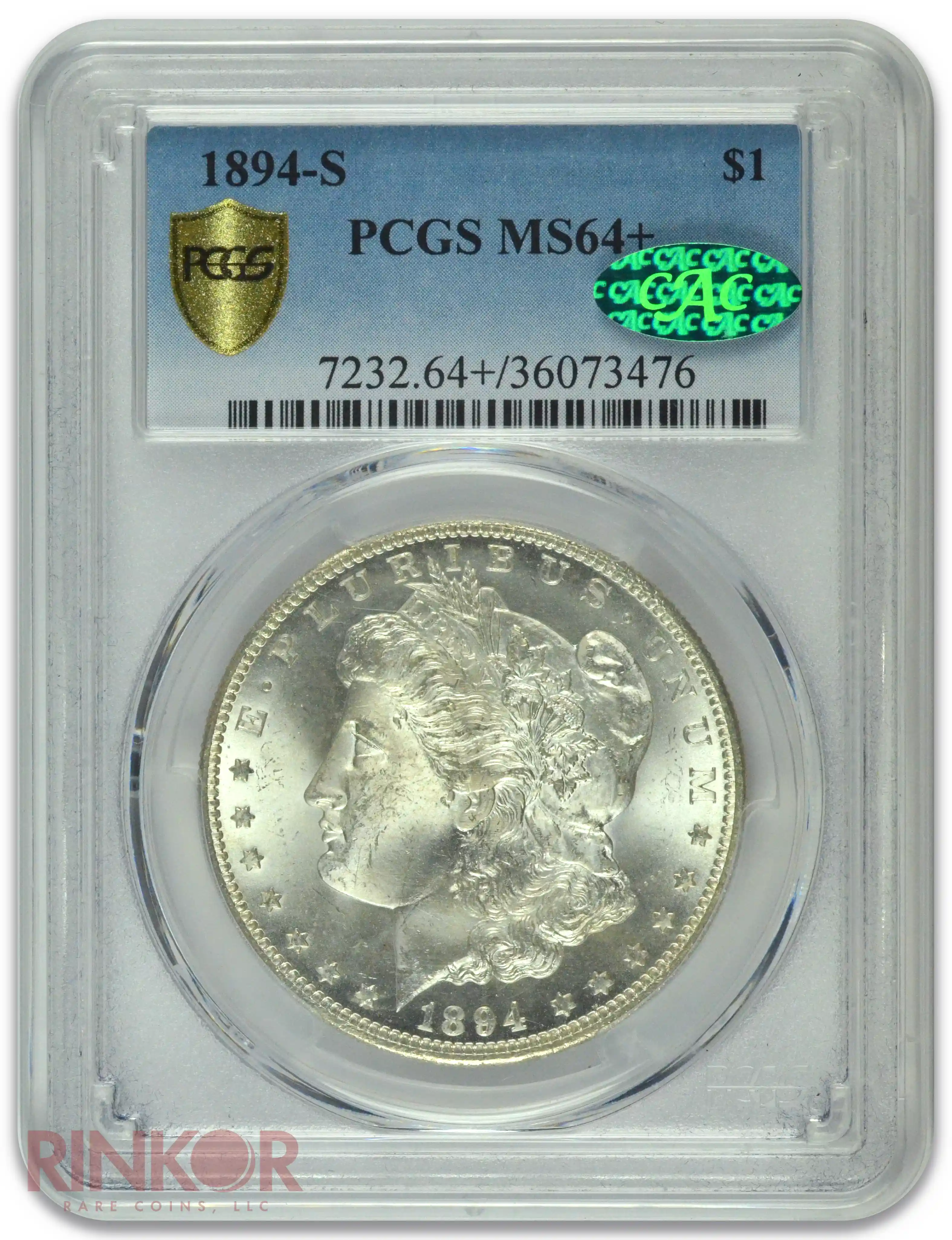 1894-S $1 Morgan Dollar PCGS