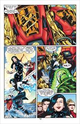 Titans #27, Page 12 Artist:  Paul  Pelletier (Penciller) ,  Bud  LaRosa (Inker) Media Type: Pen and Ink Art Type: Interior Page 