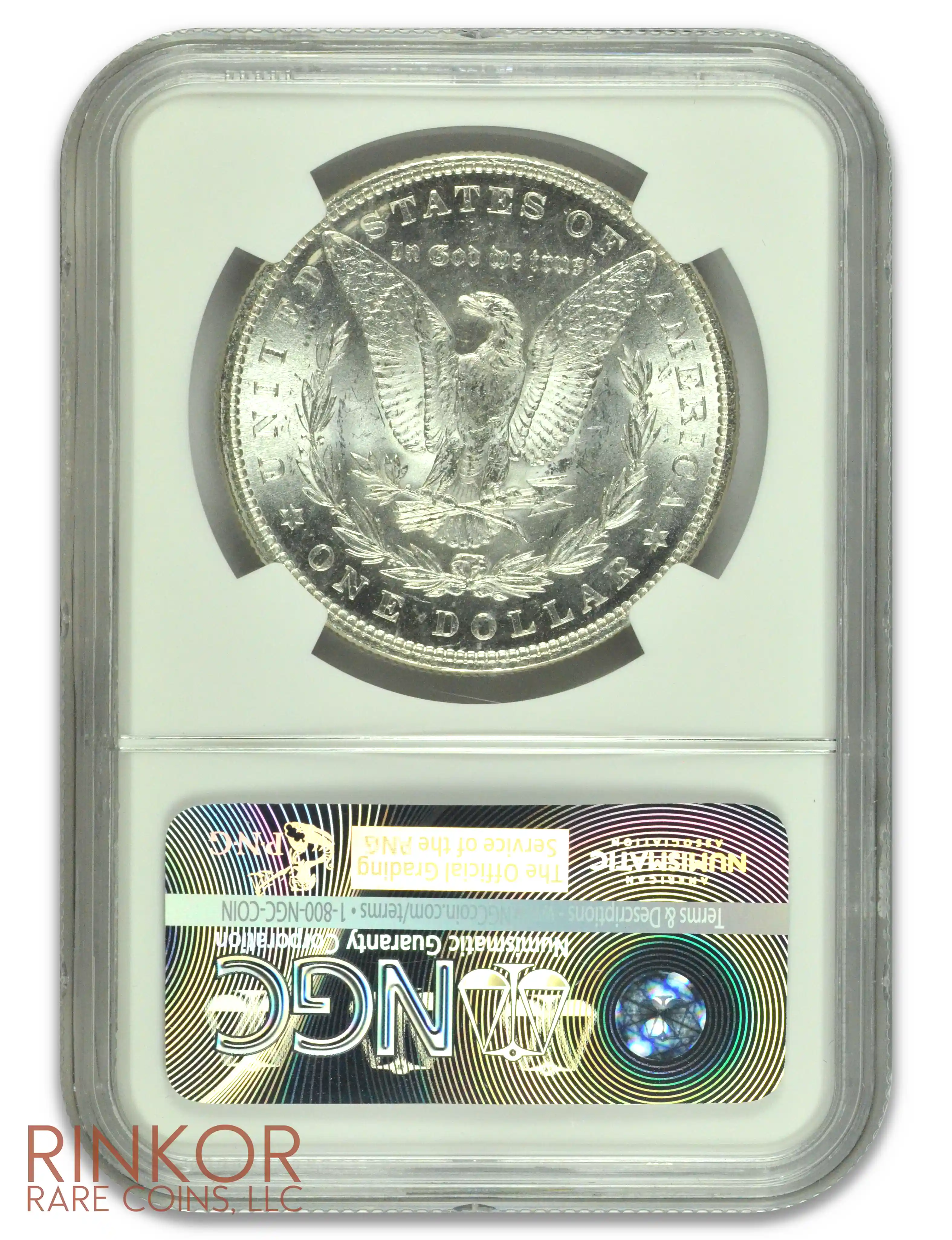 1879 Morgan Dollar NGC MS 63