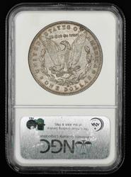1886 O $1 NGC  AU55