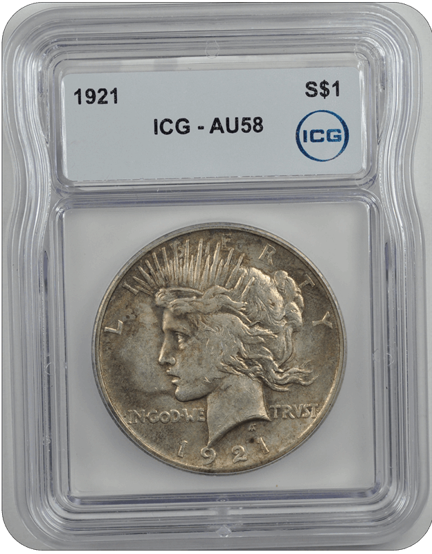 1921  Peace ICG  AU 58