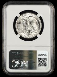 1945 D 50C NGC  MS65