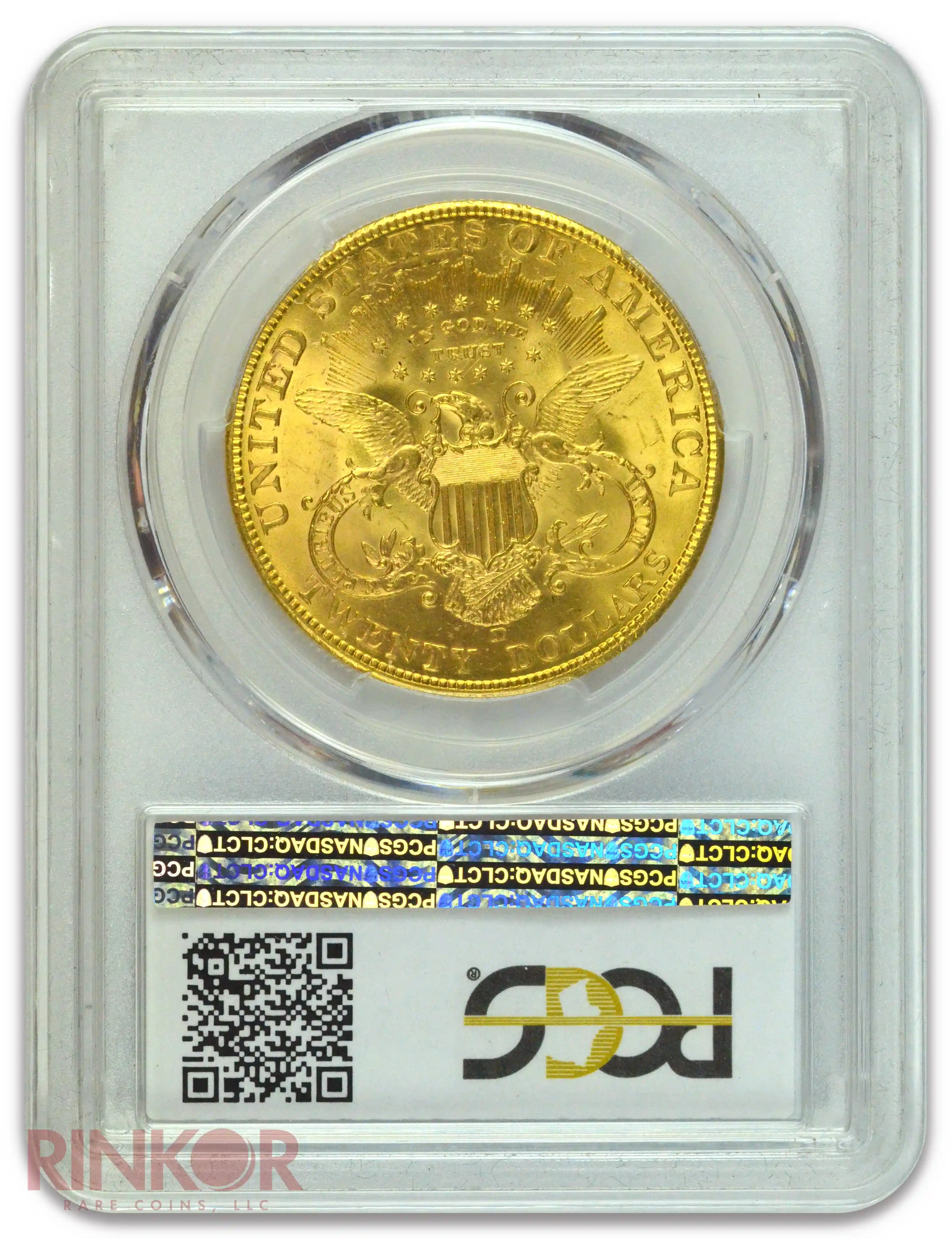 1906-D $20 Liberty Head PCGS MS 64 CAC