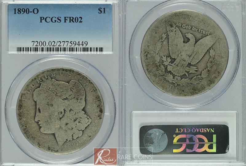 1890-O $1 PCGS FR-2
