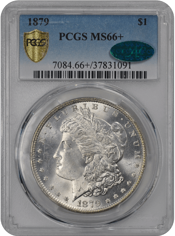 1879 Morgan PCGS CAC MS 66+