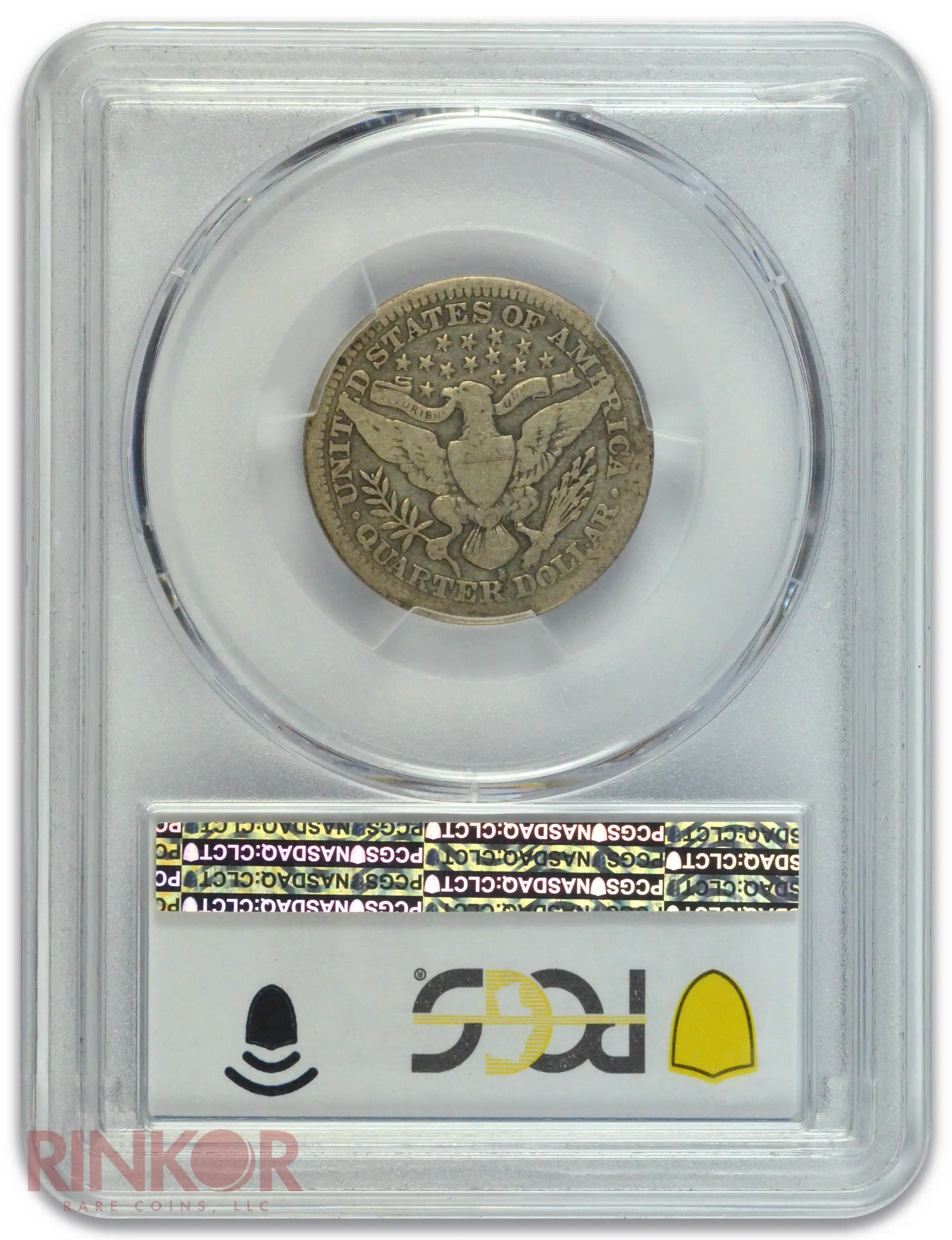 1914-S Barber Quarter PCGS VG-08