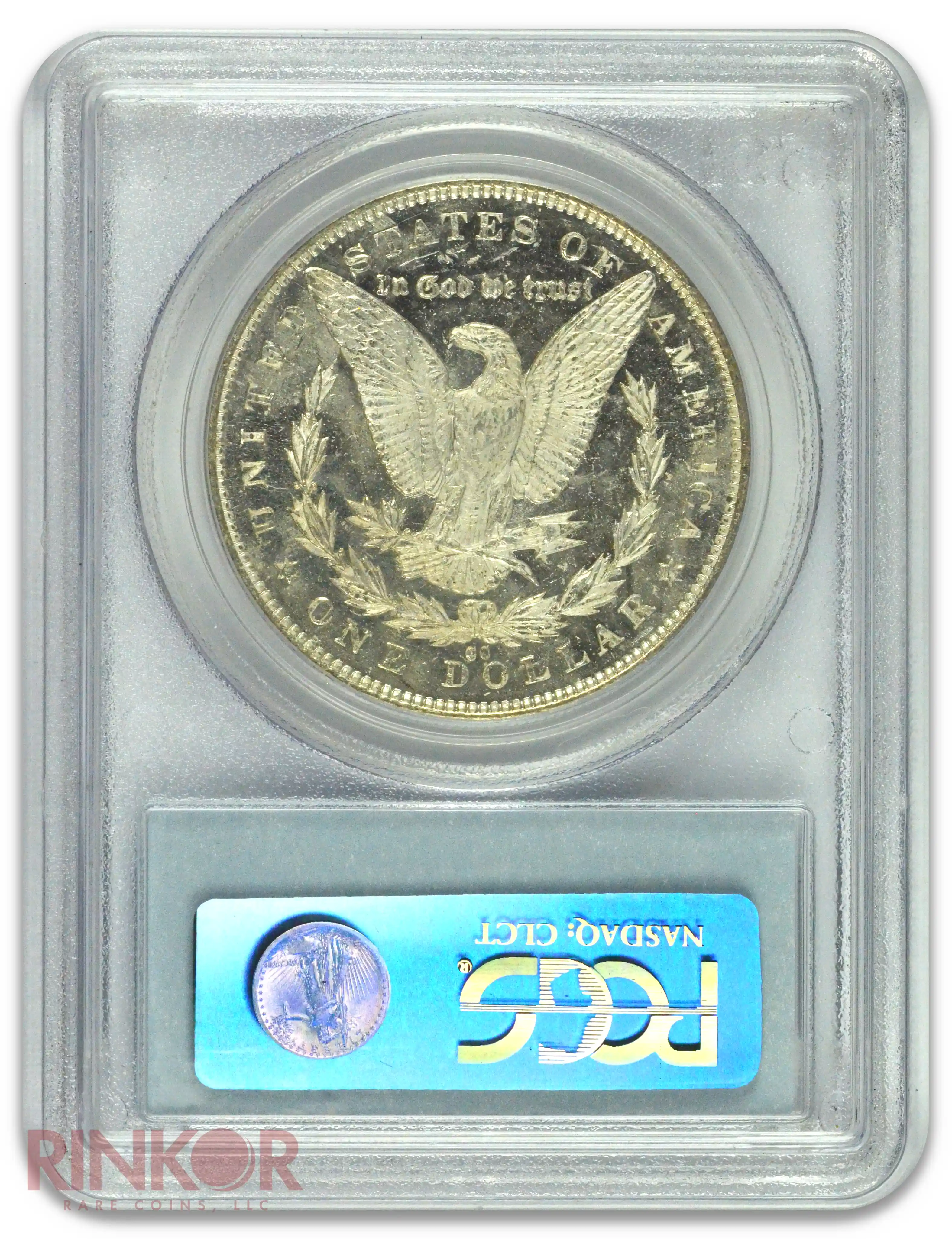 1891-CC $1 Morgan Dollar PCGS MS 63 DMPL CAC