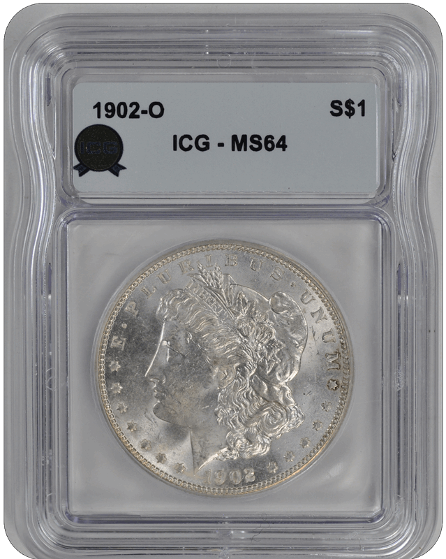 1902-O Morgan ICG MS 64
