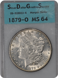 1879-O Morgan SDGS MS 64 MS64