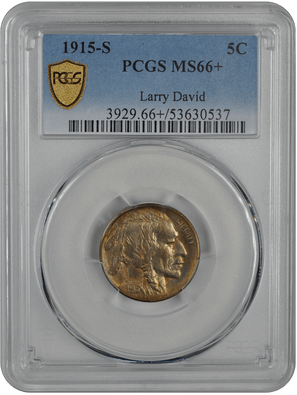 1915-S Buffalo PCGS MS 66 +