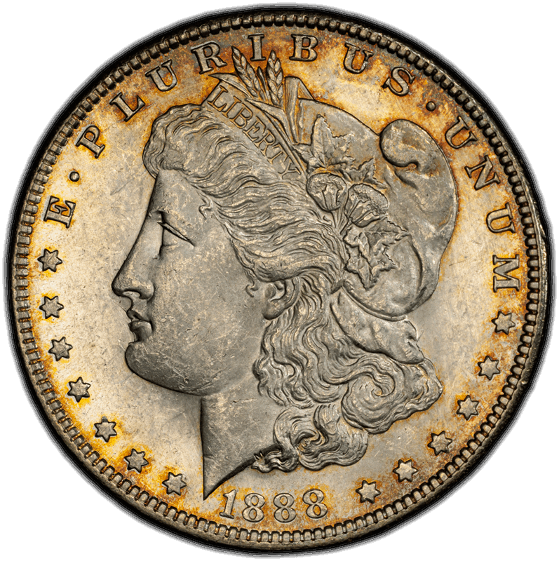 1888-S $1 PCGS MS63 