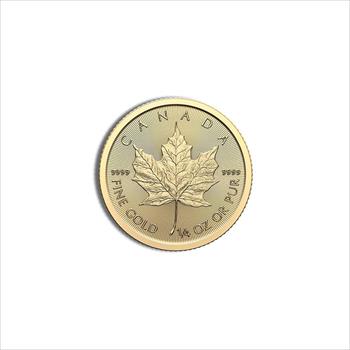 2024 1/4 oz Gold Maple Leaf (Sealed)  other side