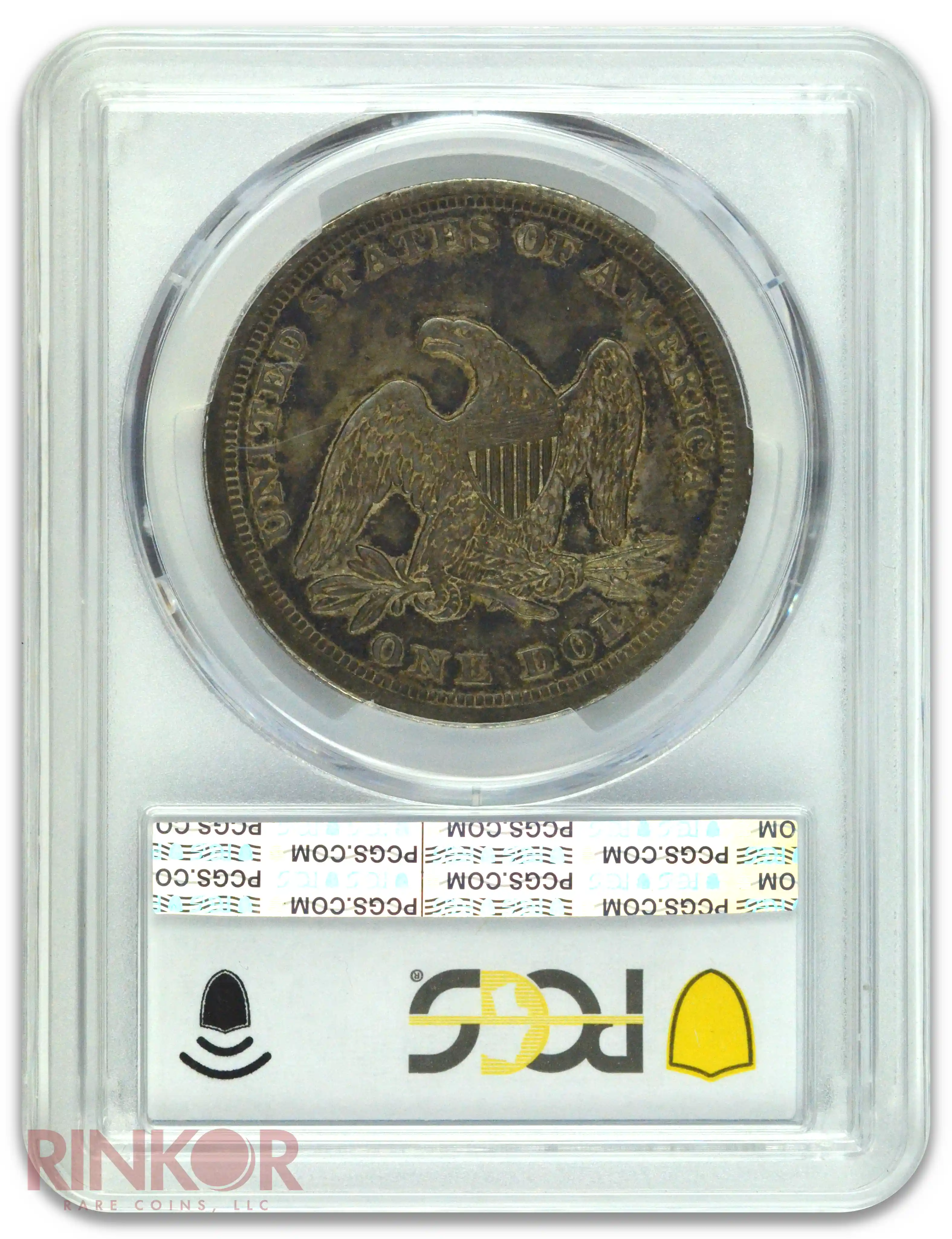 1843 $1 Seated Dollar PCGS XF-40
