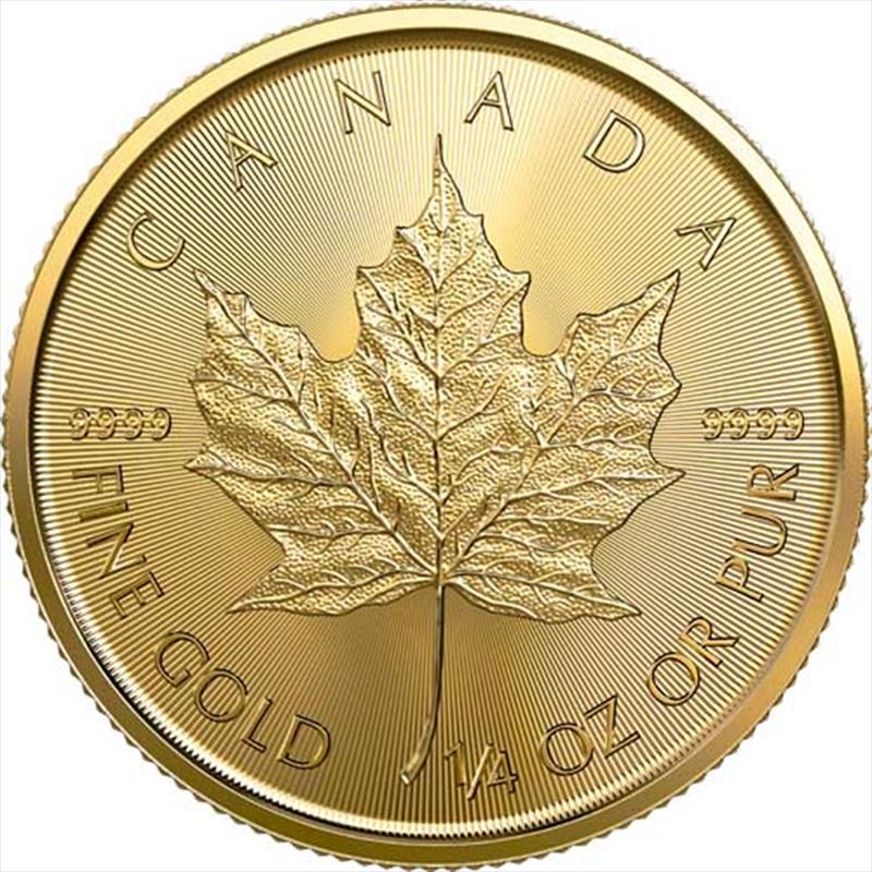 2023 $10 1/4 oz Gold Maple Leaf BU 
