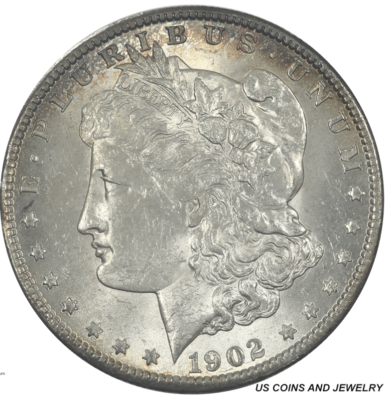 1902-O Morgan Silver Dollar $1 Uncirculated UNC