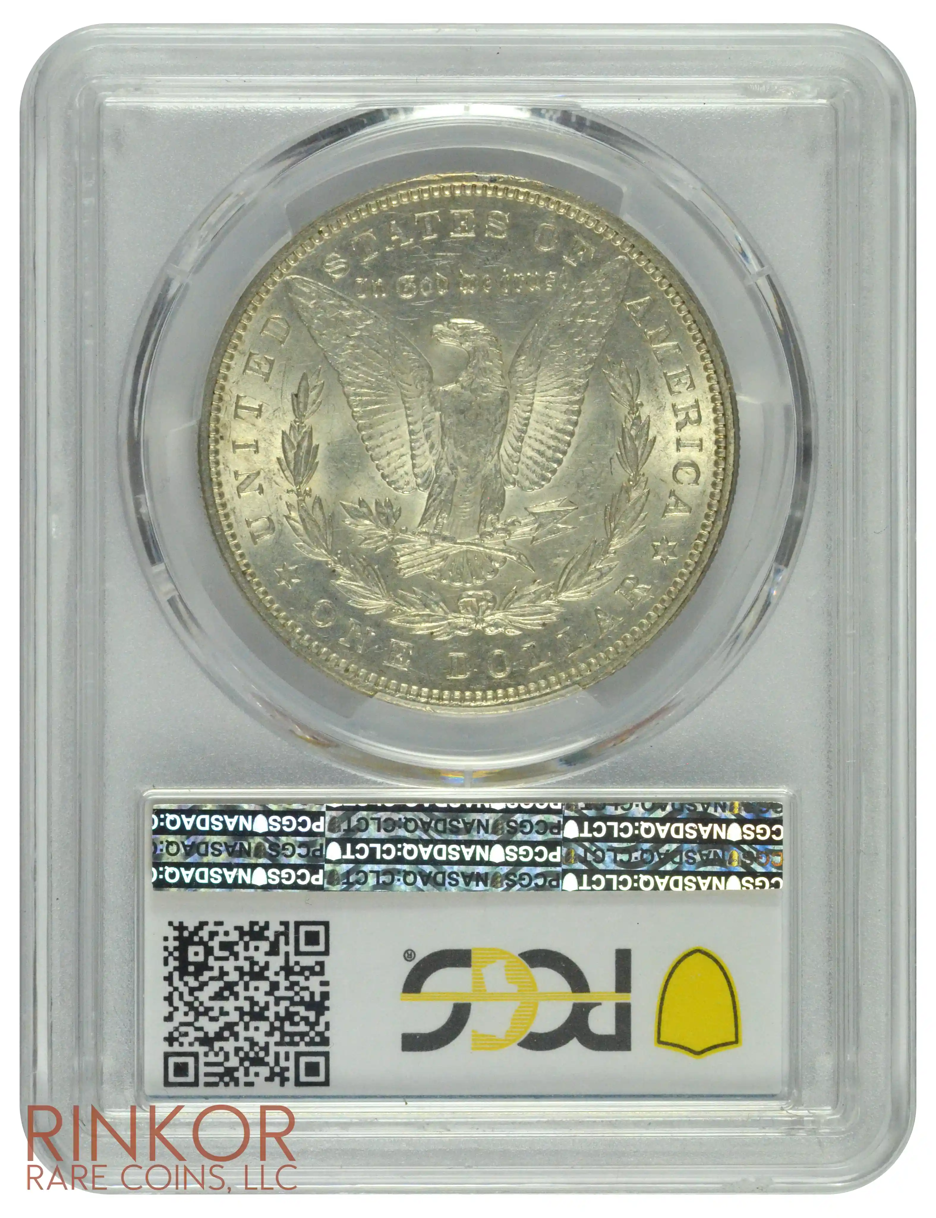 1894 $1 PCGS AU-58 CAC