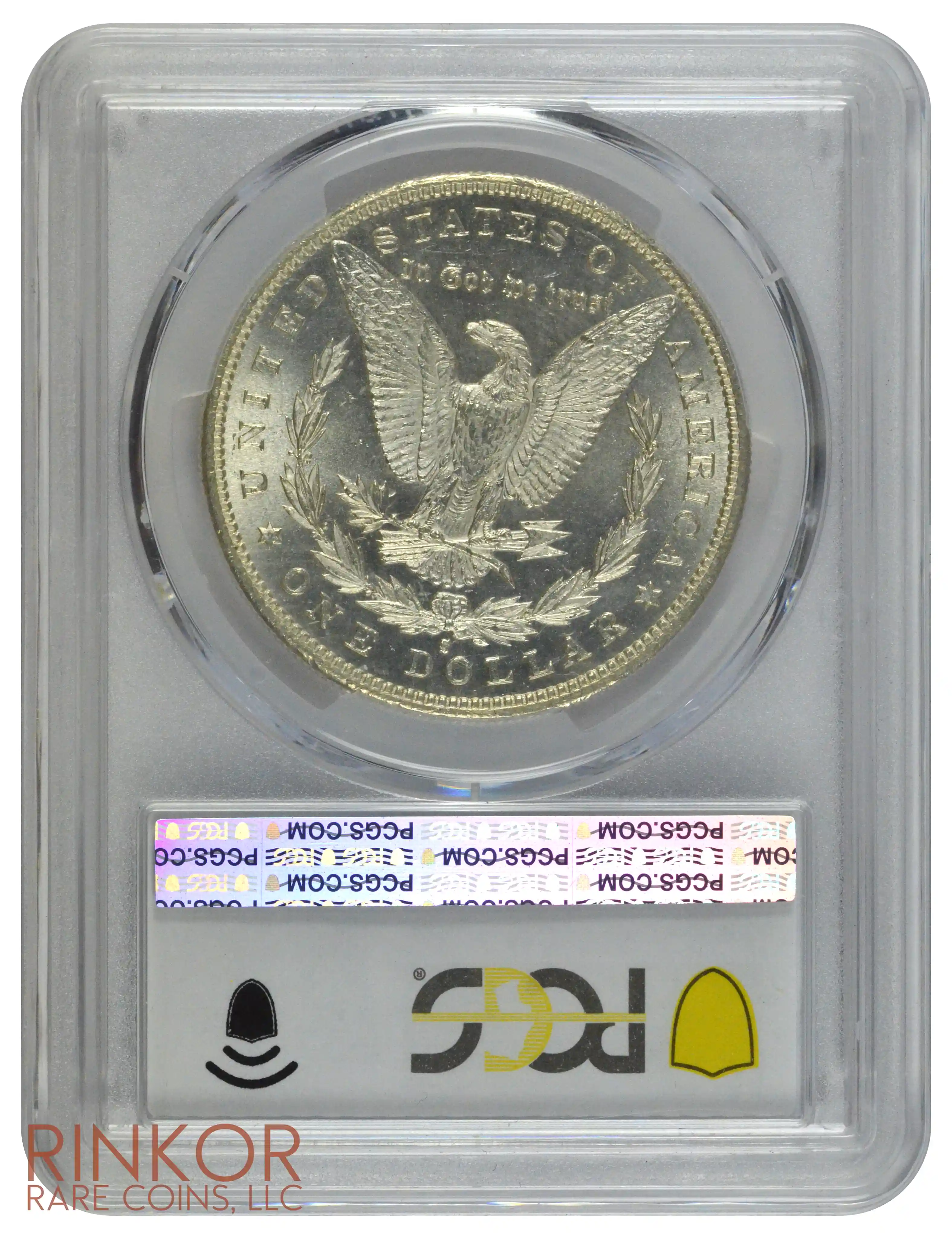1887-S $1 PCGS MS 64 PL