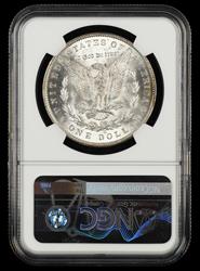 1887 O $1 NGC  MS62