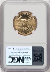 1987 $25 American Gold Eagle MS70 