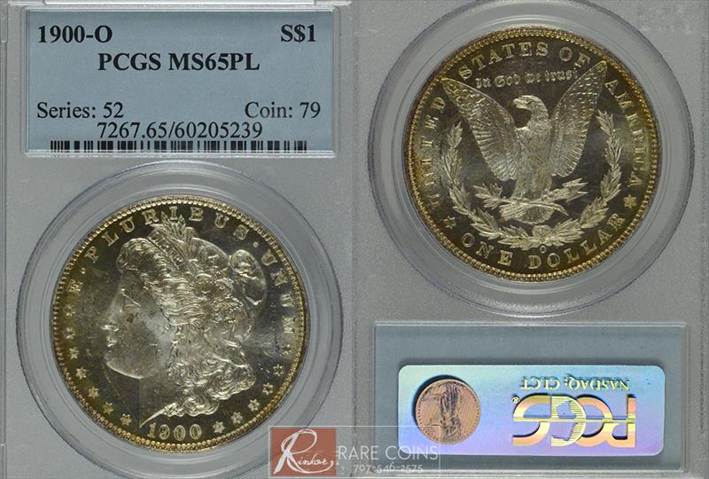 1900-O $1 PCGS MS 65 PL