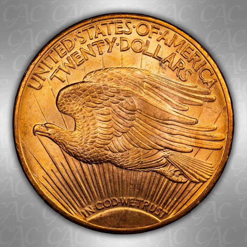 1924 $20 CACCG MS 66 