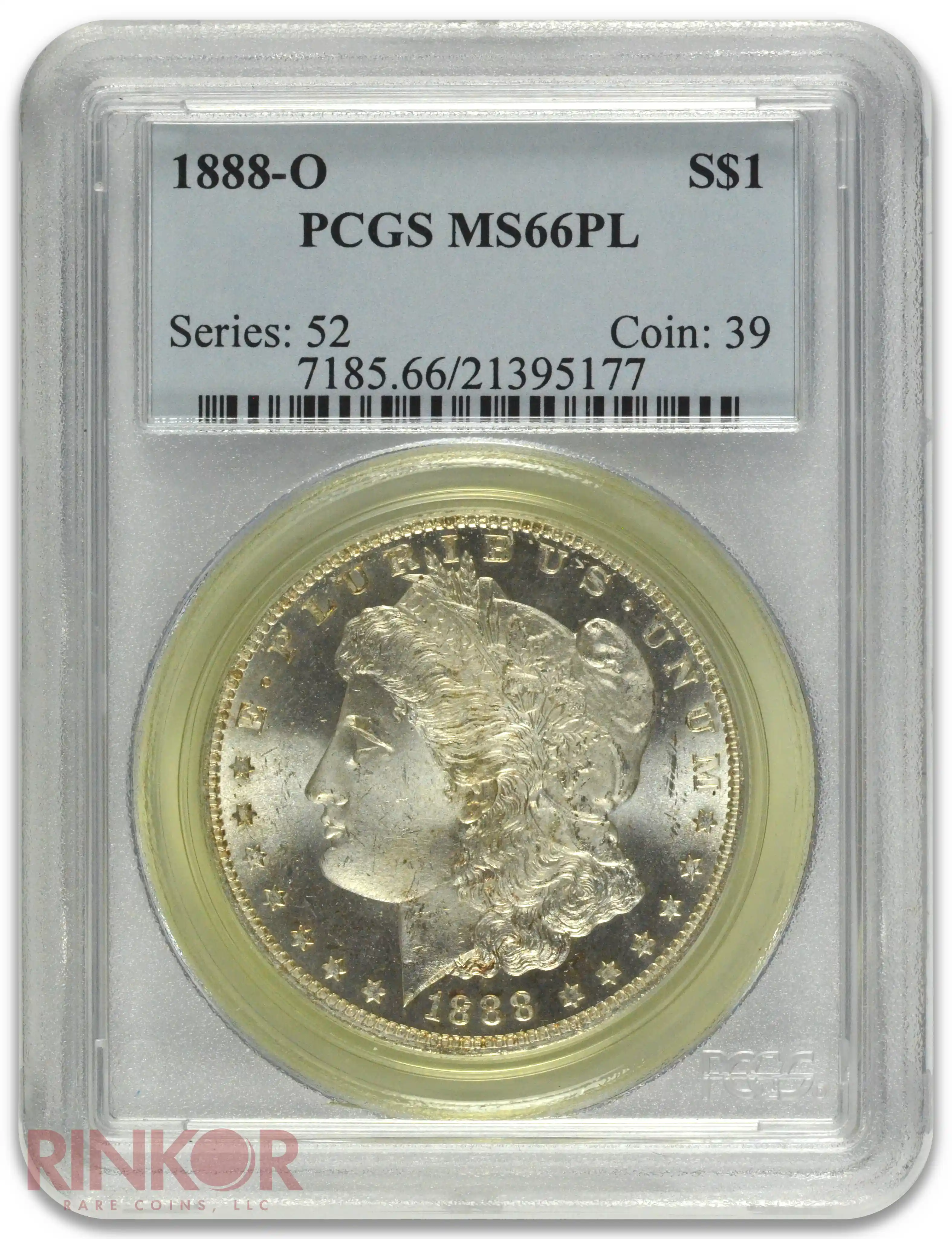 1888-O $1 PCGS MS 66 PL