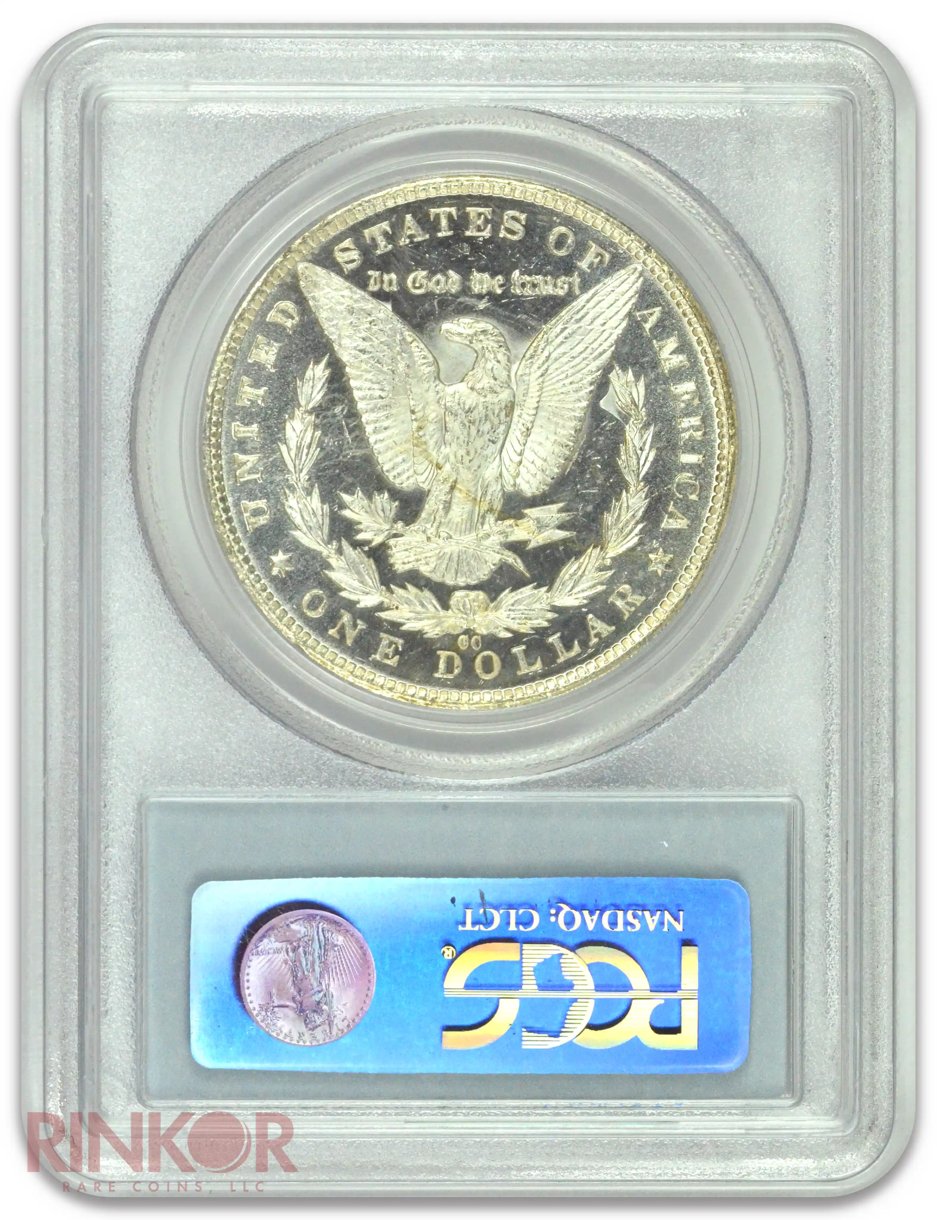 1882-CC $1 Morgan Dollar PCGS MS 64 DMPL CAC