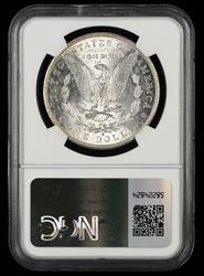 1890 S $1 NGC MS 62