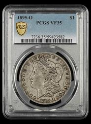 1895-O $1 PCGS VF-35