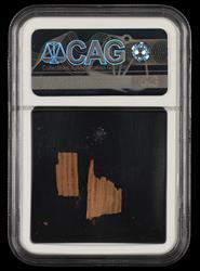 Abraham Lincoln Wood from Lincolns Log Cabin Ex Hanks Family CAG Certified 