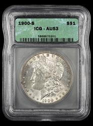 1900 S $1 ICG AU53