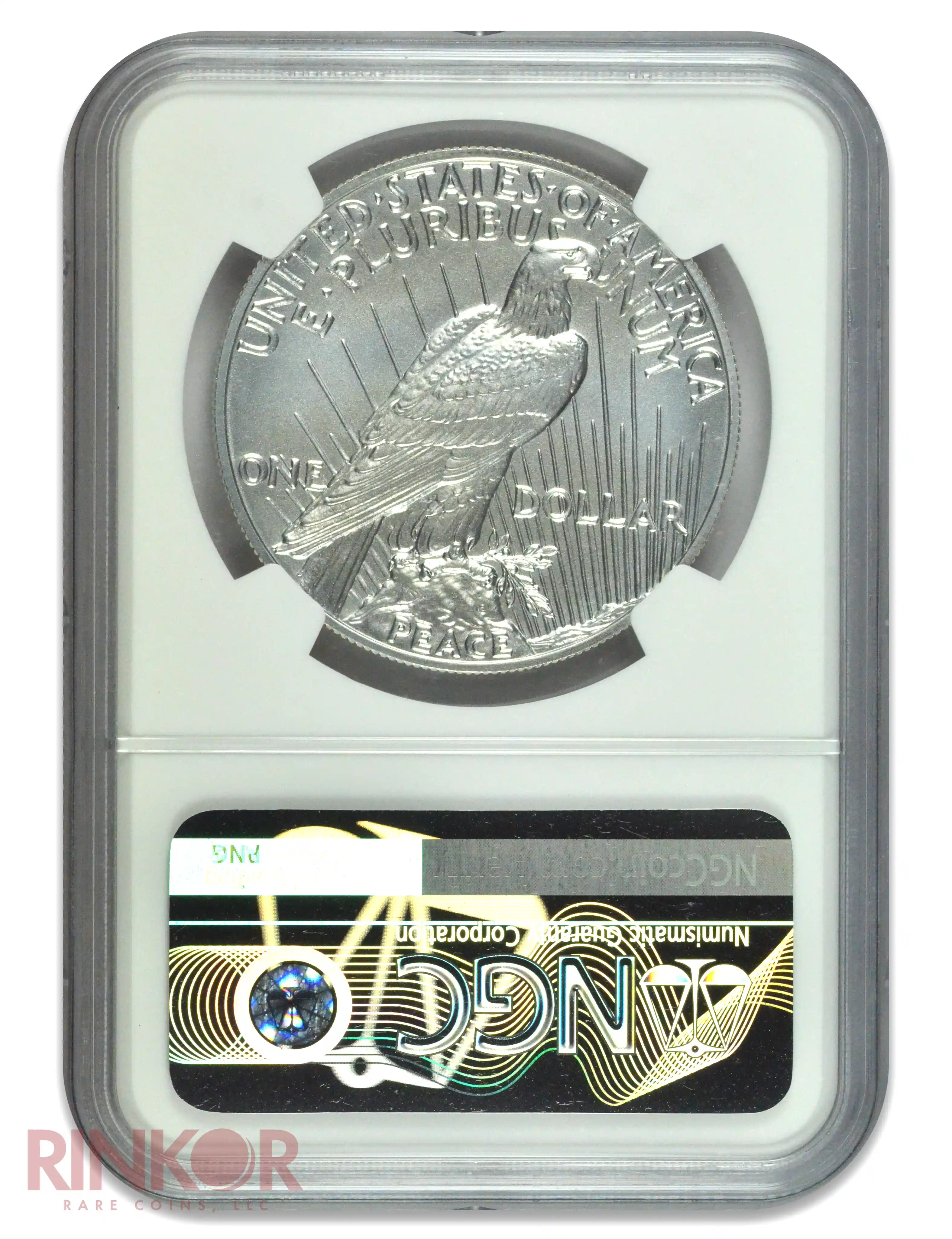 2021 Peace Dollar First Day of Issue NGC MS 70