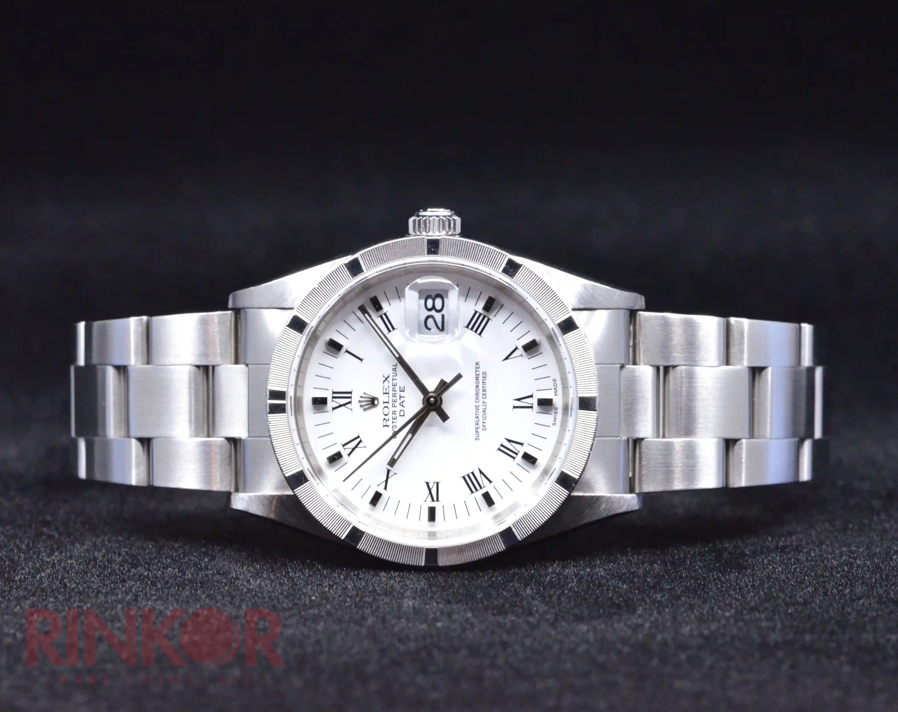 1999 Rolex Oyster Perpetual Date 15210  Complete Box and Card