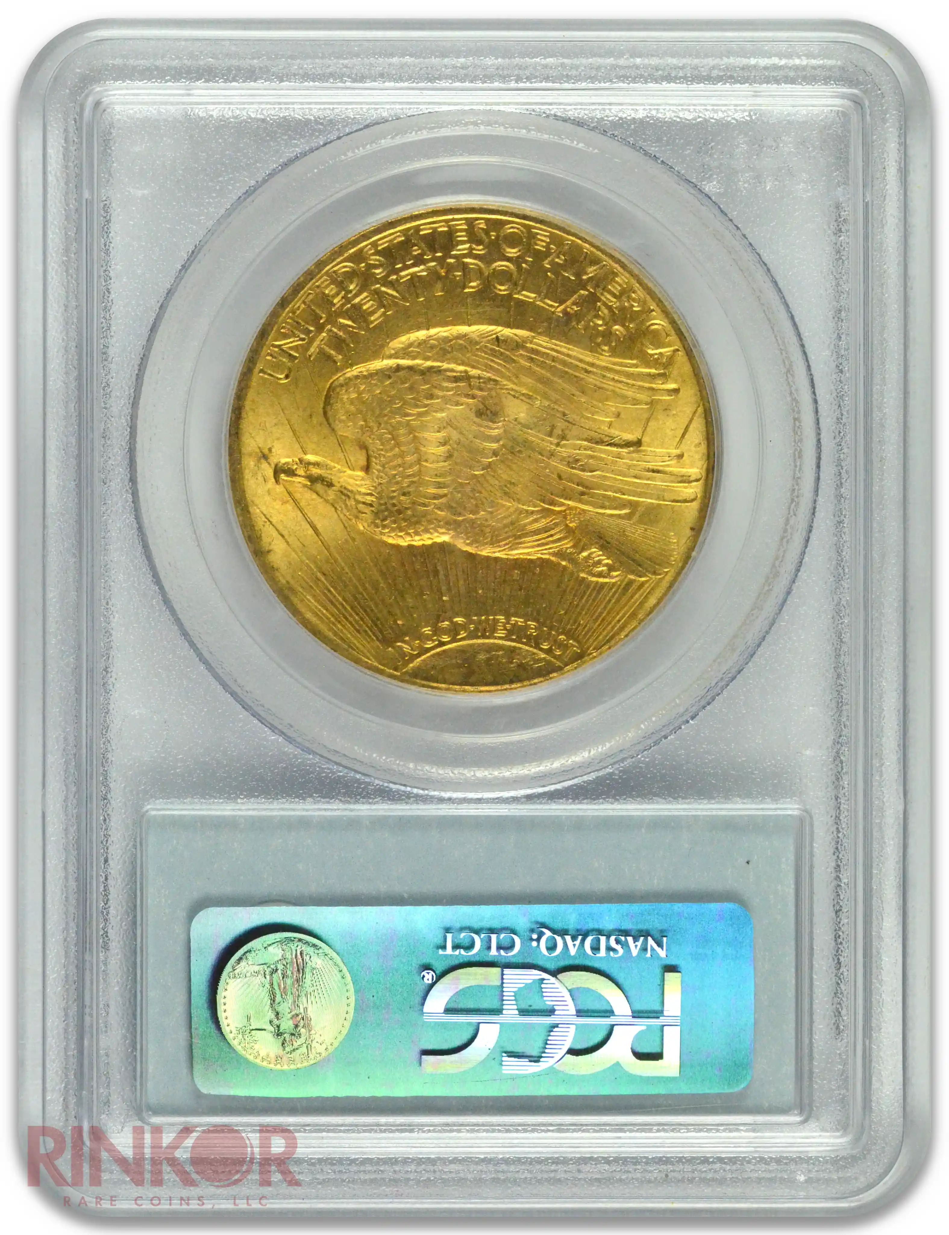 1922 St. Gaudens $20 PCGS MS 65