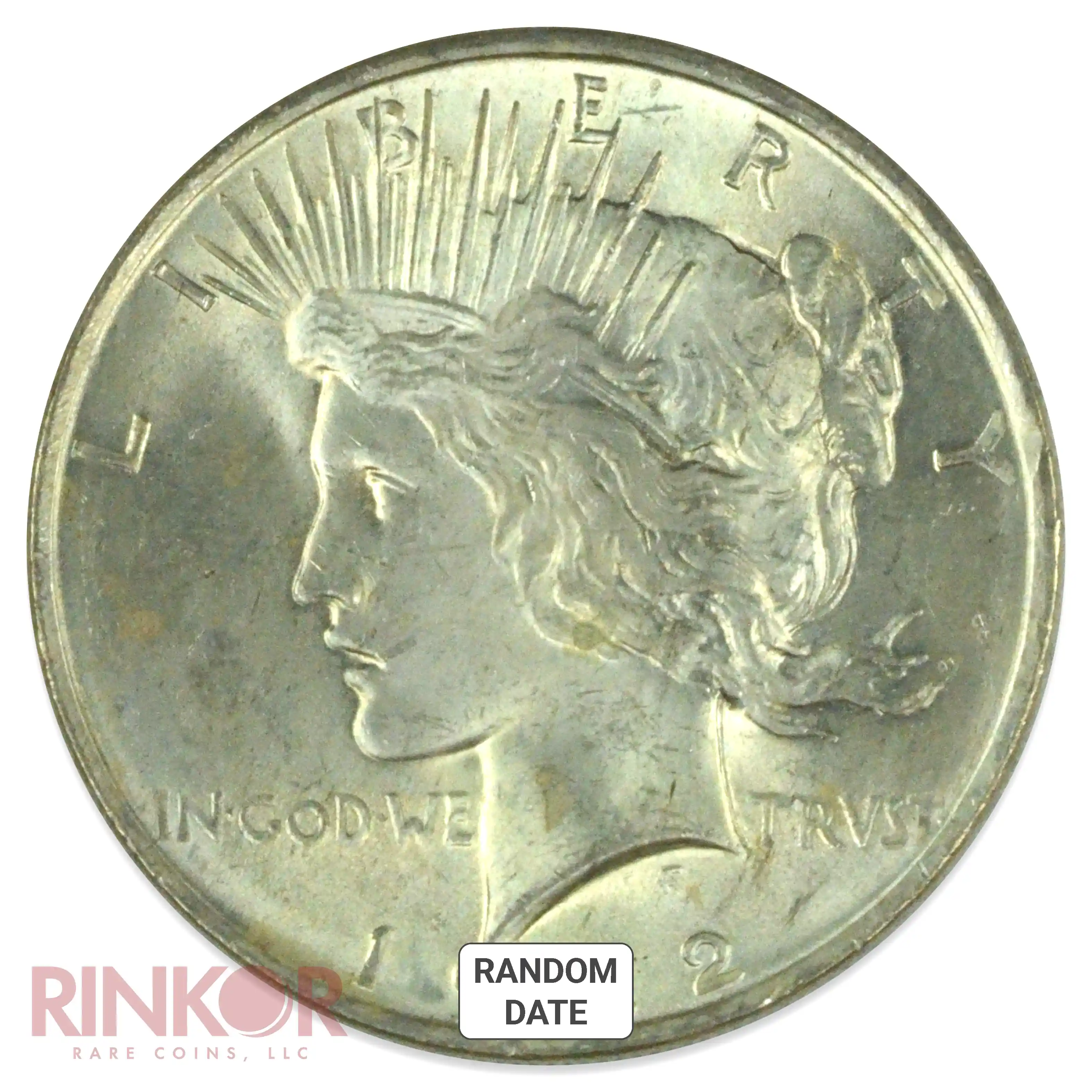 1922-1925 $1 Peace Silver Dollar Brilliant Uncirculated 