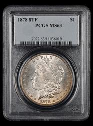 1878 8TF $1 PCGS MS 63
