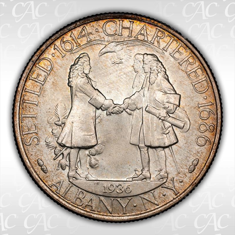 1936 Albany 50C CACG MS 67 