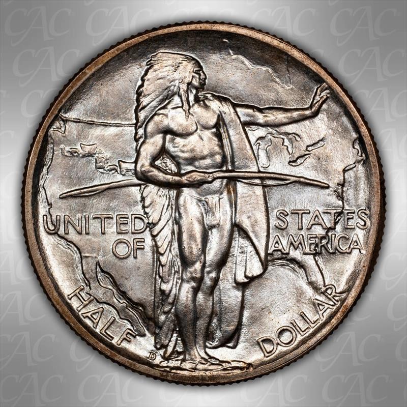 1939-D Oregon 50c CACG MS 67